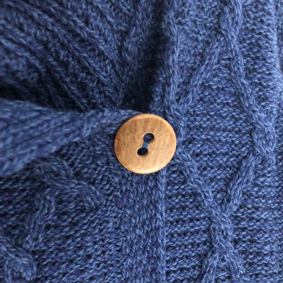 Vintage Cream Knit Cardigan - Picture 7 of 11